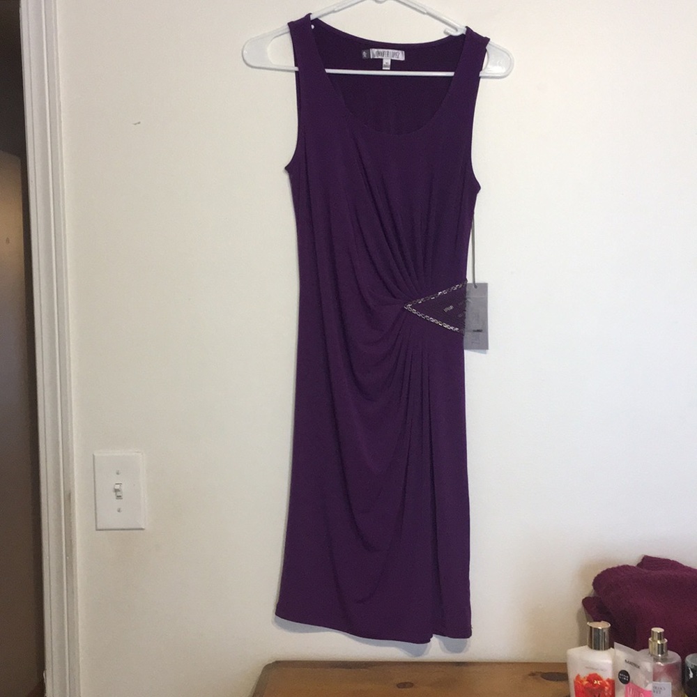 Jennifer Lopez purple dress